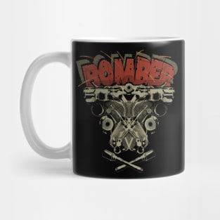 Bomber Robot Head Mug